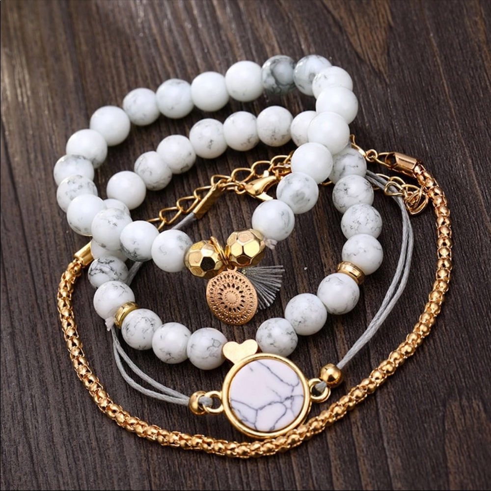 ‘Morocco’ boho bracelet set - Picture 2 of 4